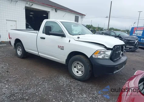 2022 Ram 1500 Classic Tradesman 4X2 8' Box из США, поврежденный, VIN 3C6JR6DG2NG300895
